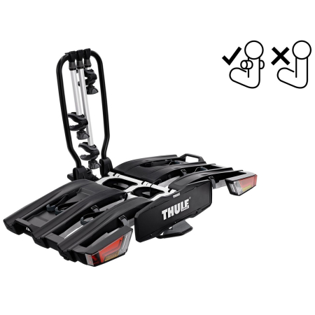 Suporturi biciclete - Suport biciclete Thule EasyFold XTF 3 cu prindere pe carligul de remorcare (13pini)- pentru 3 biciclete