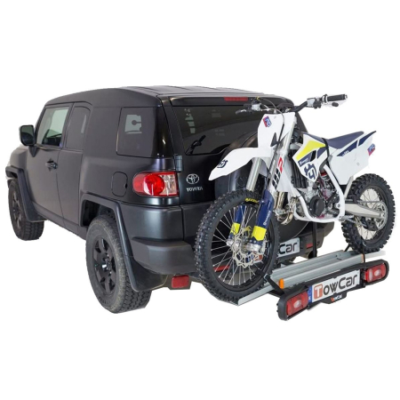 Suporturi biciclete - Suport motocicleta Aragon AEPM030 cu prindere pe carligul de remorcare