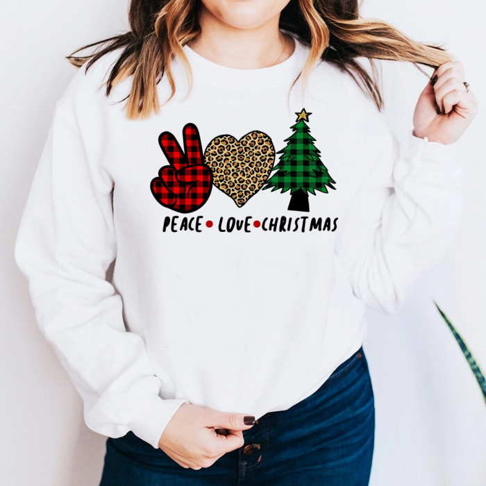 Bluza Dama Alba Peace Love Christmas [1]