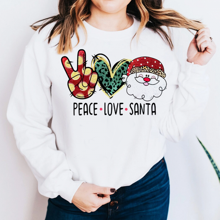 Bluza Dama Alba Peace Love Santa [1]