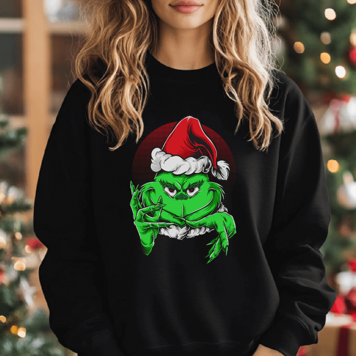 Bluza Neagra Dama Grinch [1]