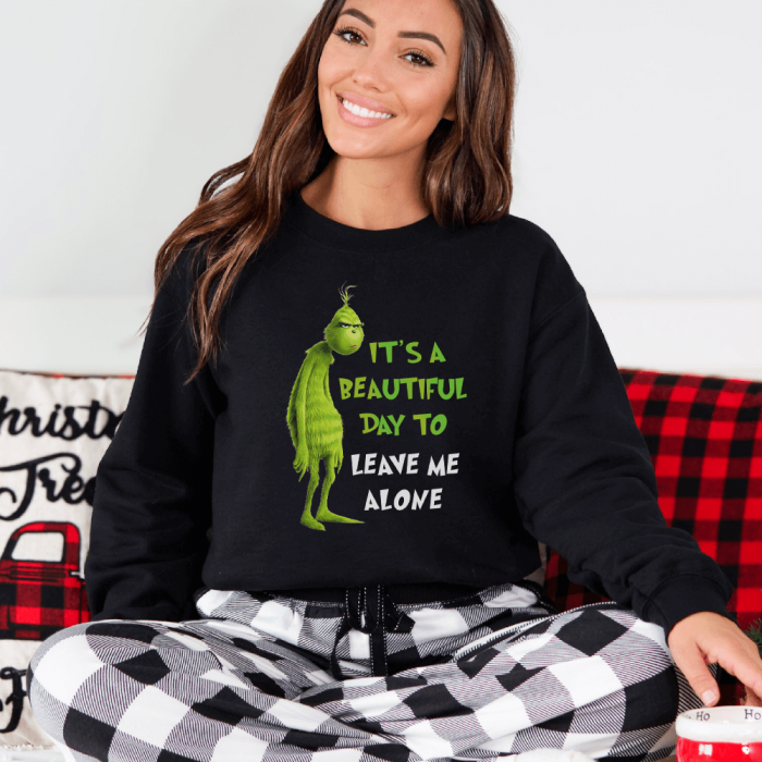 Bluza Neagra Dama Leave Me Alone [1]