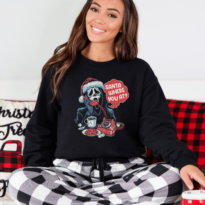 Bluza Neagra Dama Santa Where You At [1]