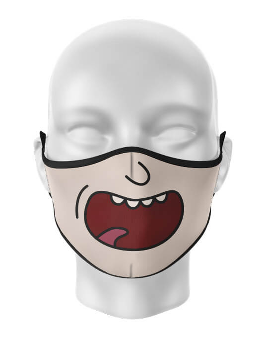 Masca de gura personalizata Happy Morty [1]