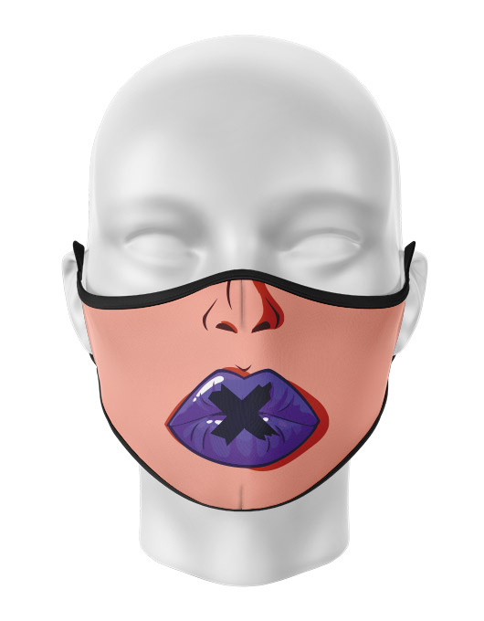 Masca de gura personalizata Mouth shut [1]