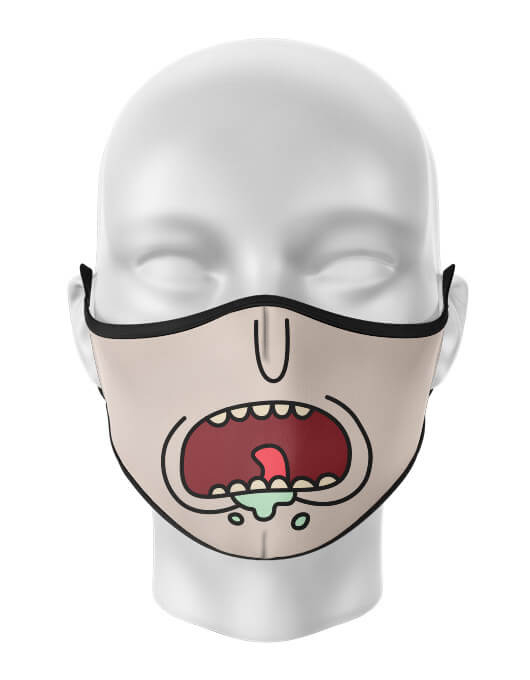 Masca de gura personalizata Rick's anger [1]