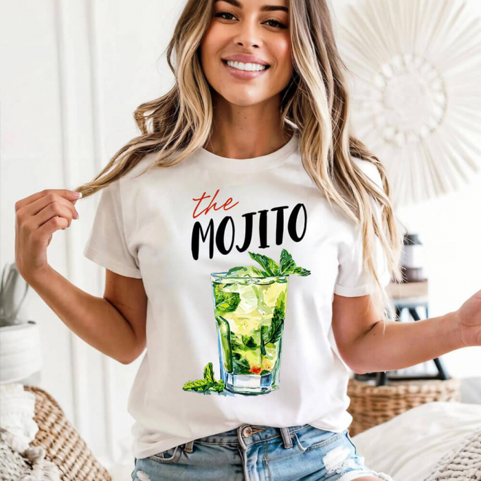 Tricou Dama Alb The Mojito [1]