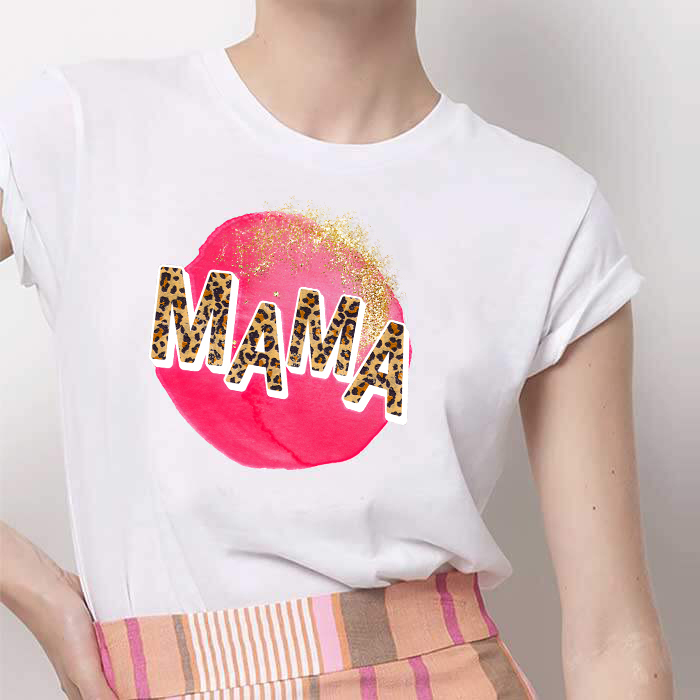 Tricou Dama Alb Fancy Mom [1]