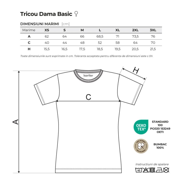 Tricou Dama Alb Glitter Heart [2]