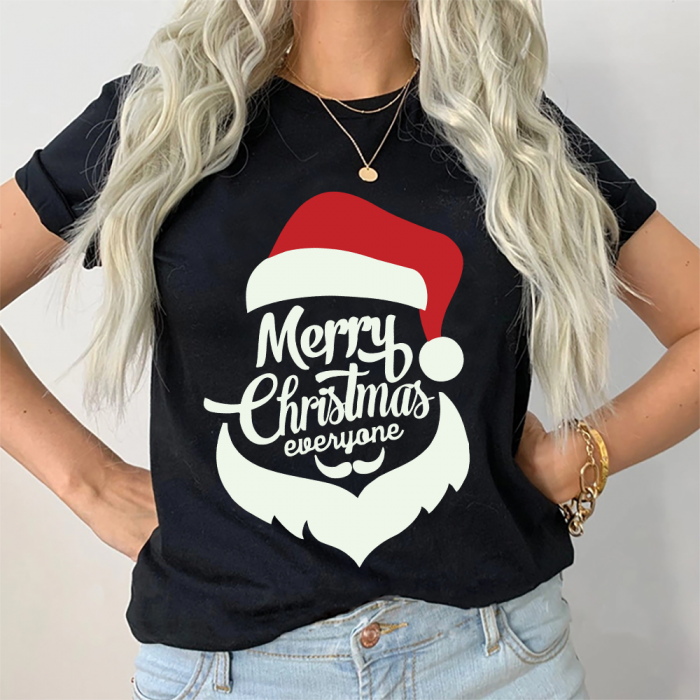 Tricou Dama Merry Christmas Everyone [1]