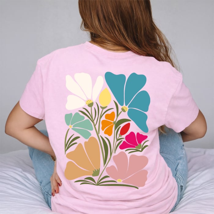 Tricou Dama Roz Be kind to your mind [3]