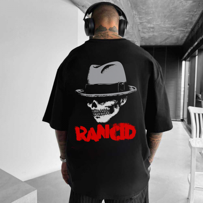 Tricou Negru Oversize Rancid [1]