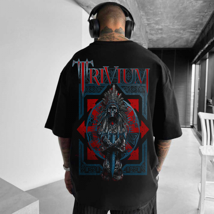 Tricou Negru Oversize In His Name [1]