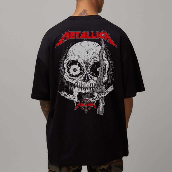 Tricou Negru Oversize Kuala Lumpur [1]