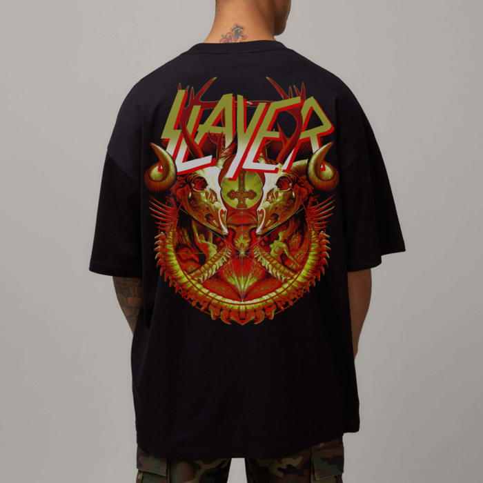 Tricou Negru Oversize Munkie Strike [2]