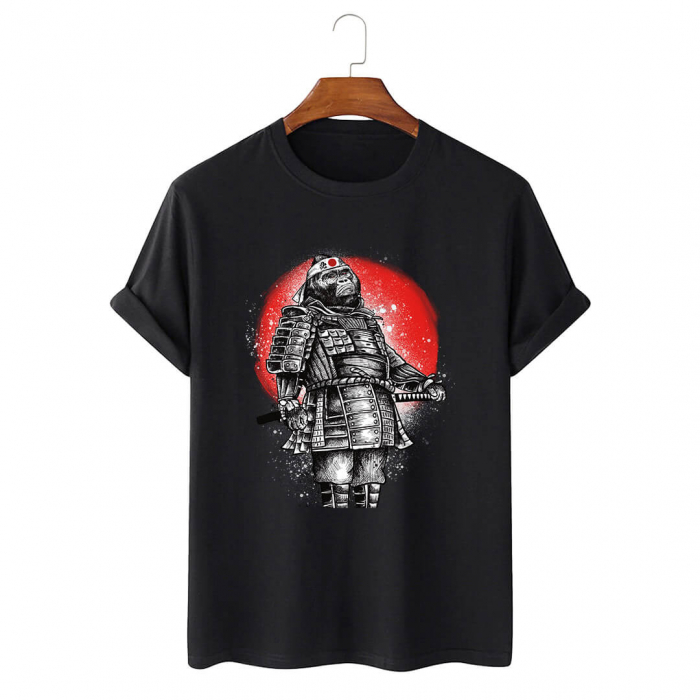 Tricou Negru Samurai Kong [1]