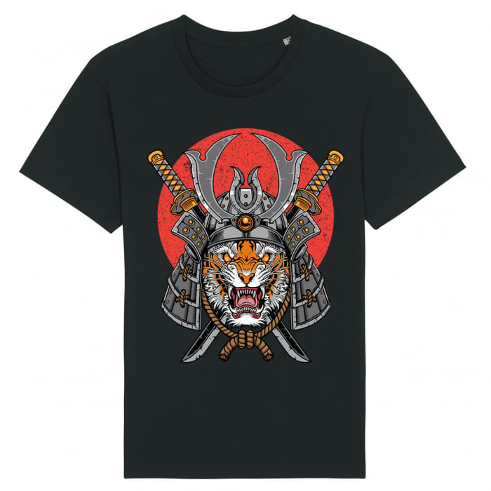 Tricou Negru Samurai Tiger [1]