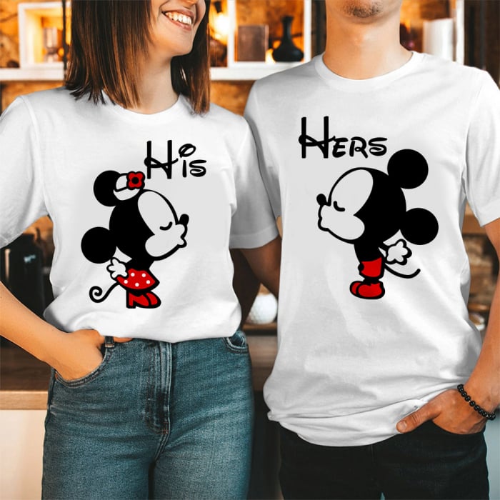 Tricouri Cuplu Mickey And Minnie [1]