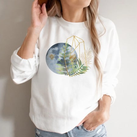 Bluze Abstract - Bluza Dama Rusty Moon