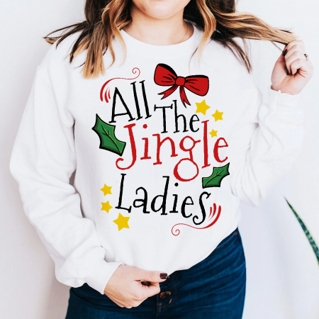 Bluze X-mas - Bluza Dama Alba All The Jingle Ladies