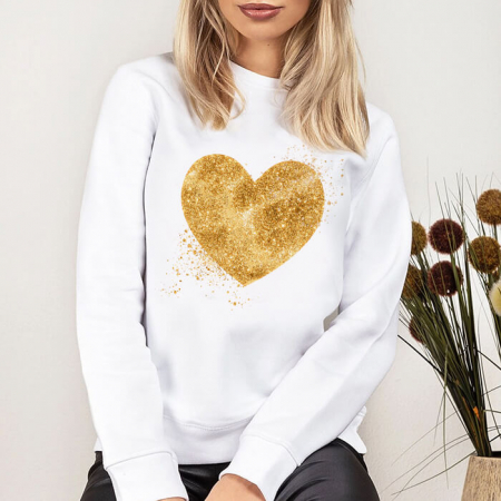 Outlet - Bluza Dama Alba Golden Heart Outlet M