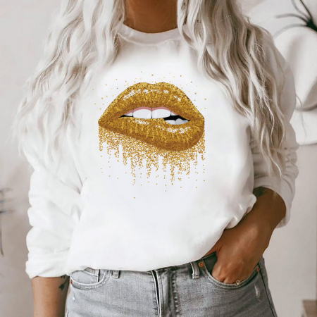 Outlet - Bluza Dama Alba Golden Lips Outlet XL