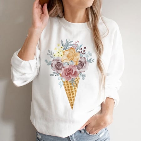 Outlet - Bluza Dama Alba Rose Cream Outlet XL