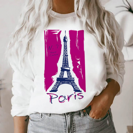 Bluze Paris - Bluza Dama Alba Haute Couture Paris