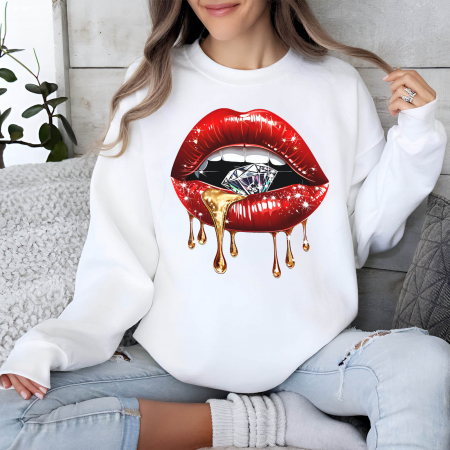 Bluze Femei - Diamond lips