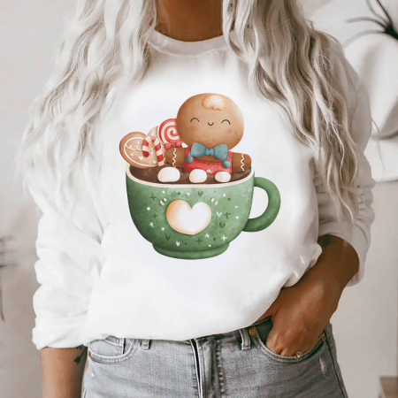 Bluze X-mas - Bluza Dama Christmas Cookie Mug