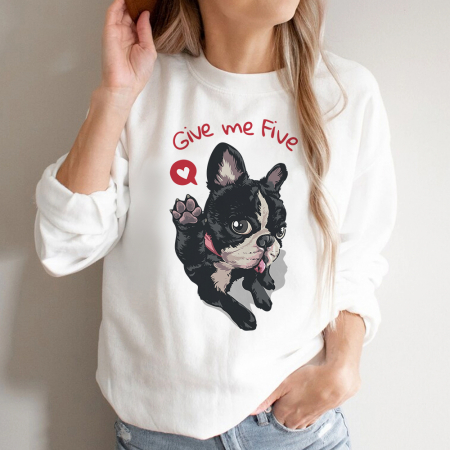 Bluze Animale - Bluza Dama Give Me Five