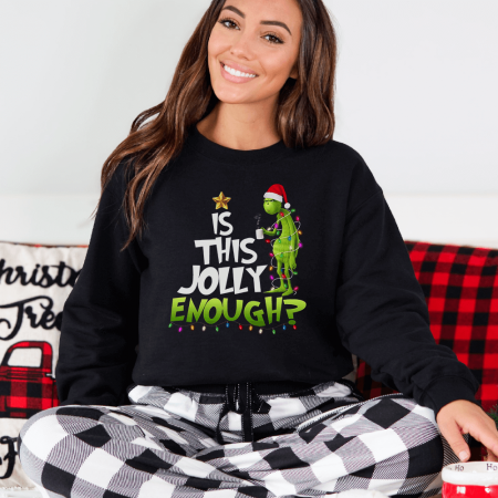 Bluze X-mas - Bluza Neagra Dama Enough