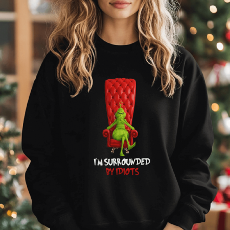 Bluze X-mas - Bluza Neagra Dama Surrounded