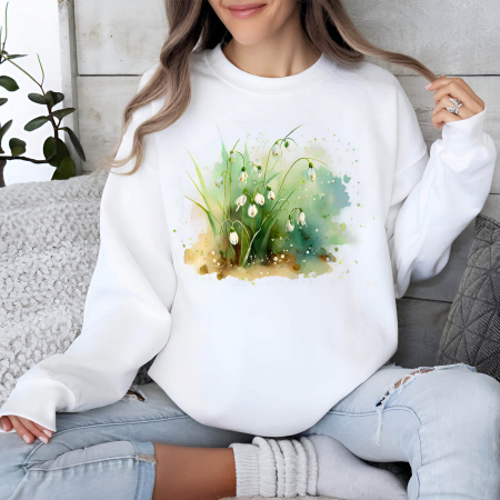 Bluze Femei - Painted snowdrop