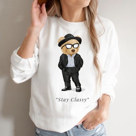 Bluze Animale - Bluza Dama Stay Classy