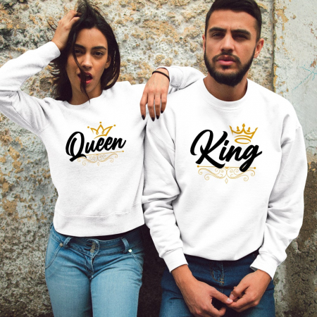 Seturi - Bluze Cuplu King and Queen