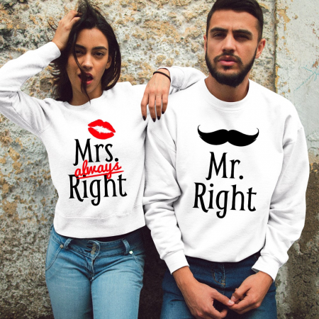 Seturi - Bluze Cuplu Right Couple