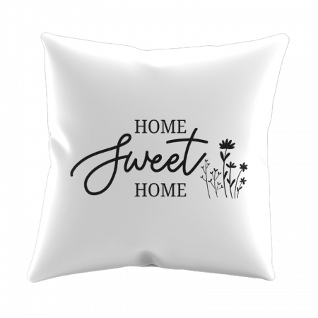 Perne Decorative - Fata De Perna Decorativa Home Sweet Home V7