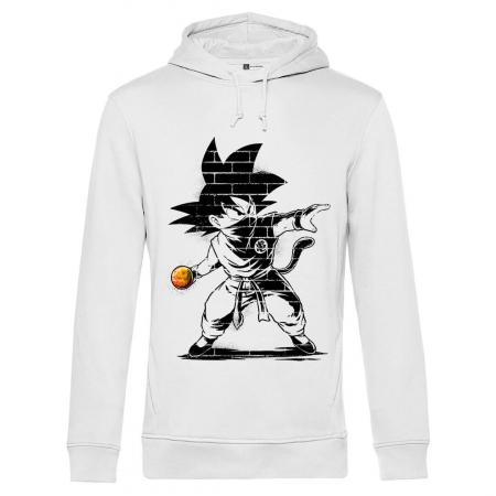 Hanorace Barbati - Hanorac alb unisex Ball thrower