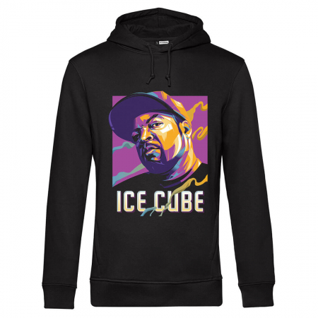 Hanorace Barbati - Hanorac negru unisex Ice cube