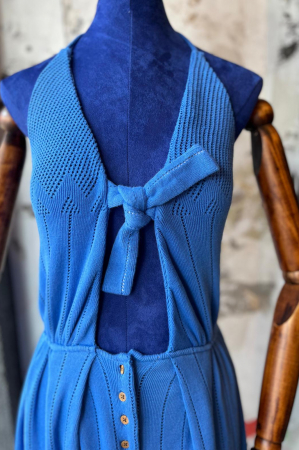 Colectia Tricotata - Rochie Albastra Outlet