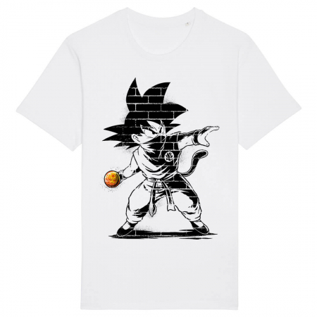 Tricouri Anime - Tricou Unisex Alb Ball Thrower