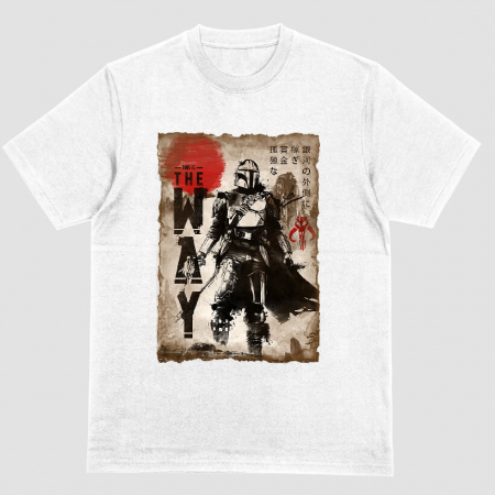 Tricouri Filme&Seriale - Tricou Unisex Alb The Way Painting