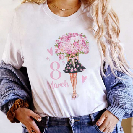 Tricouri Aniversare - Tricou Dama 8March