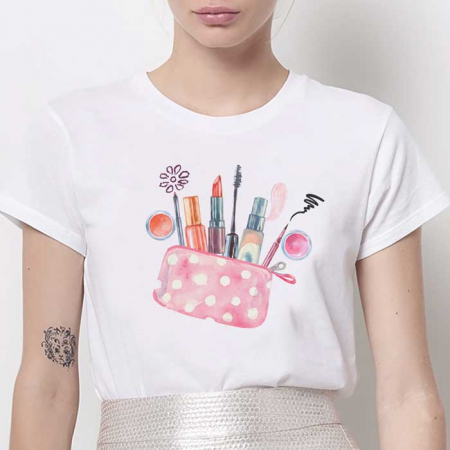 Tricouri Beauty - Tricou Dama Alb Beauty Pack