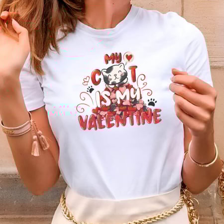 Tricouri Valentine's Day - Cat valentine