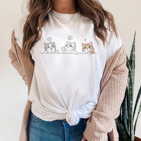 Femei - Tricou Dama Alb Hi