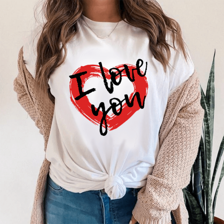 Tricouri Love - I love you