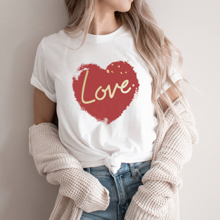 Tricouri Valentine's Day - Love Heart