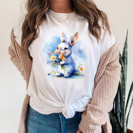 Tricouri Paste - Spring Bunny Bliss